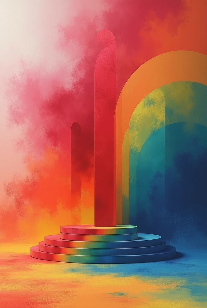 Tricolor palette