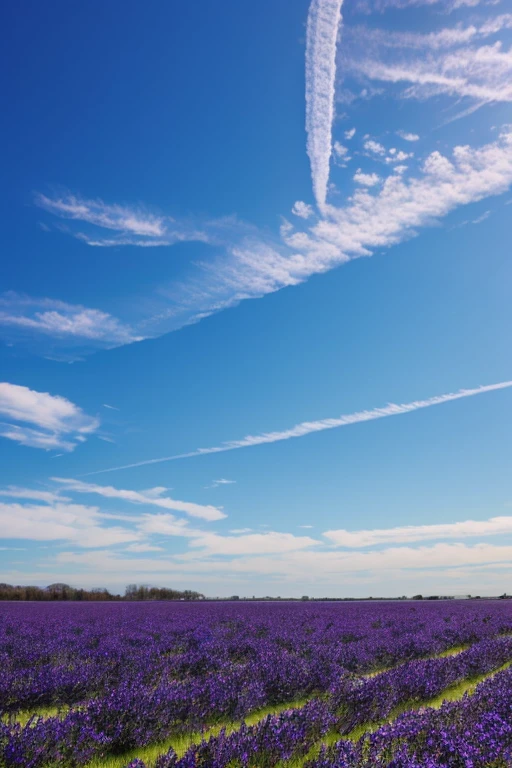 blue-violet sky