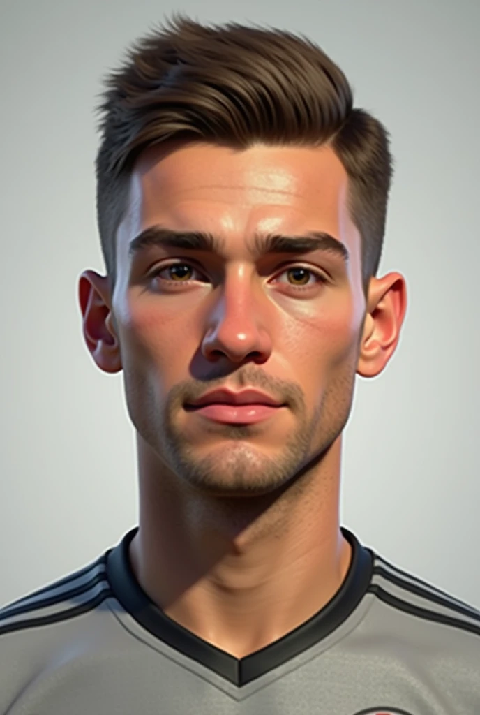 Transform the player Endrick into German But with the same color as his original skin tone
