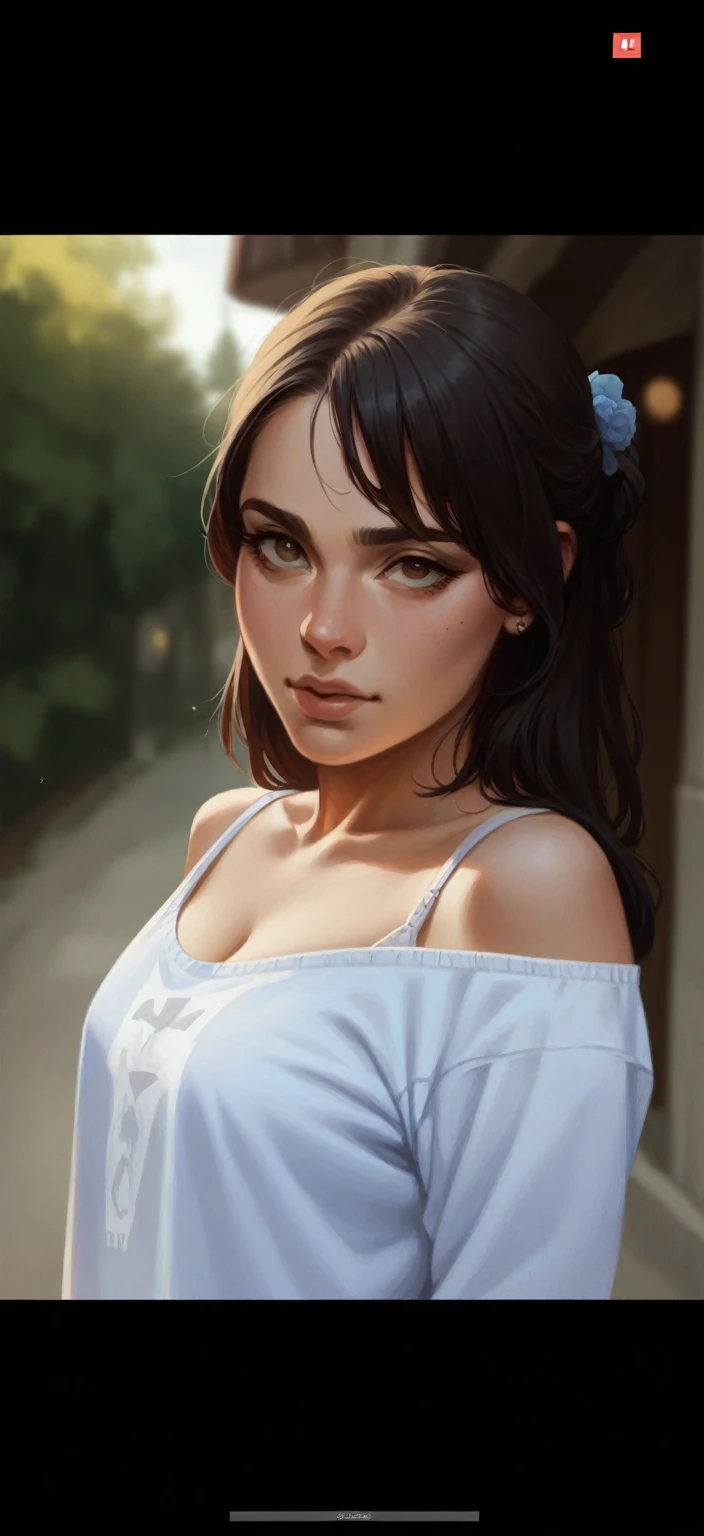 1 fille, boobs,