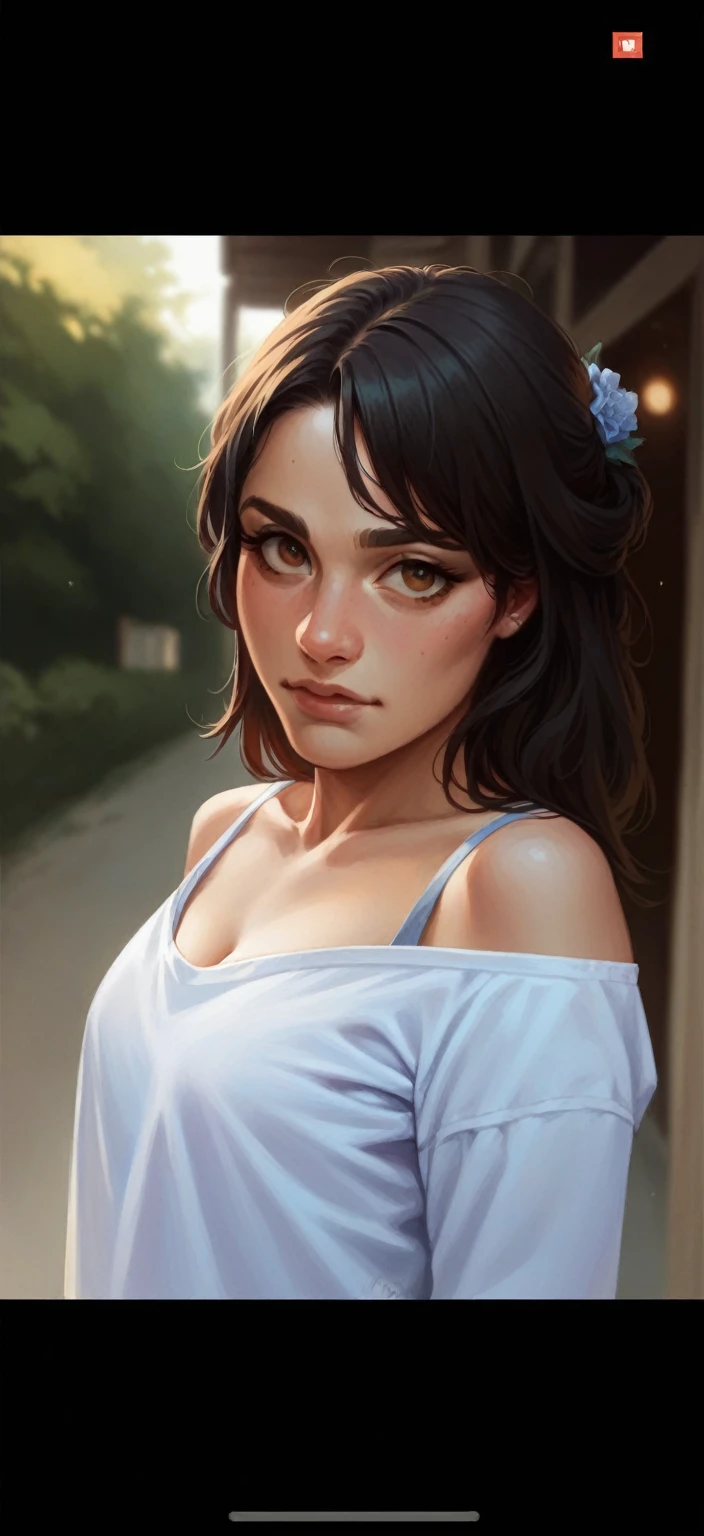 1 fille, boobs,