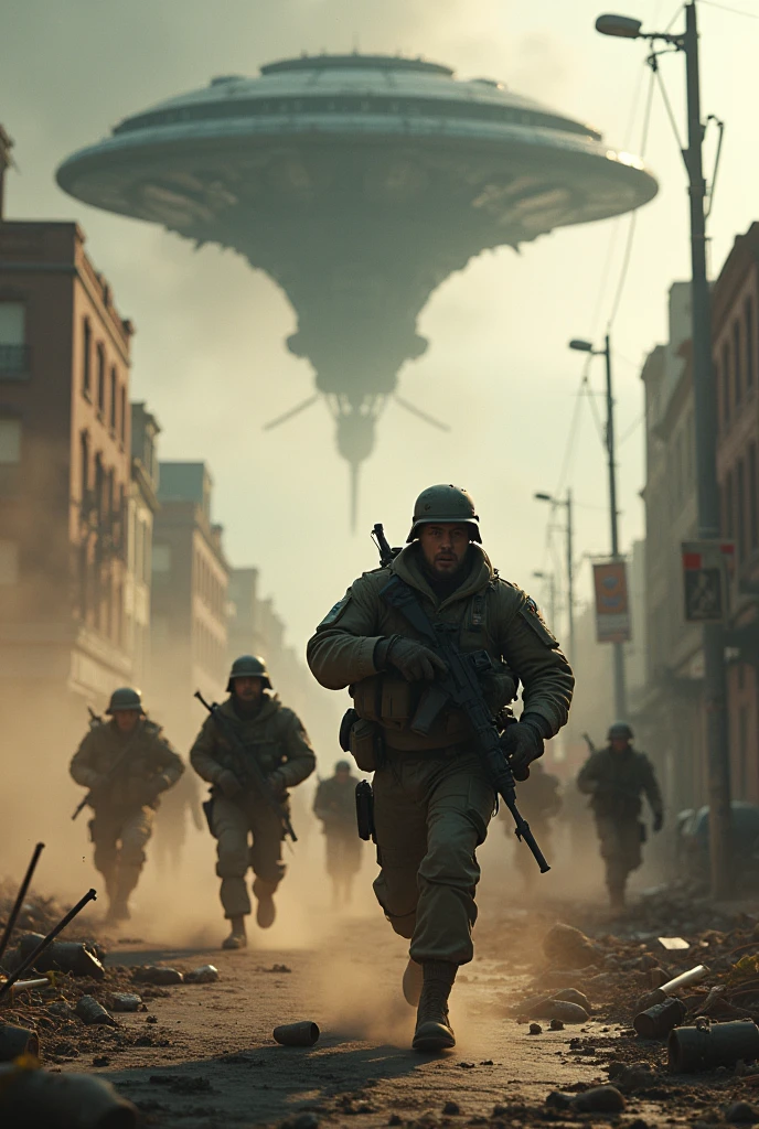 scared soldiers running from aliens 720x1080