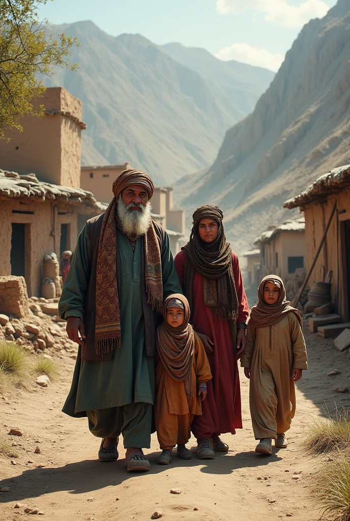 Hazarha Afghanistan family 