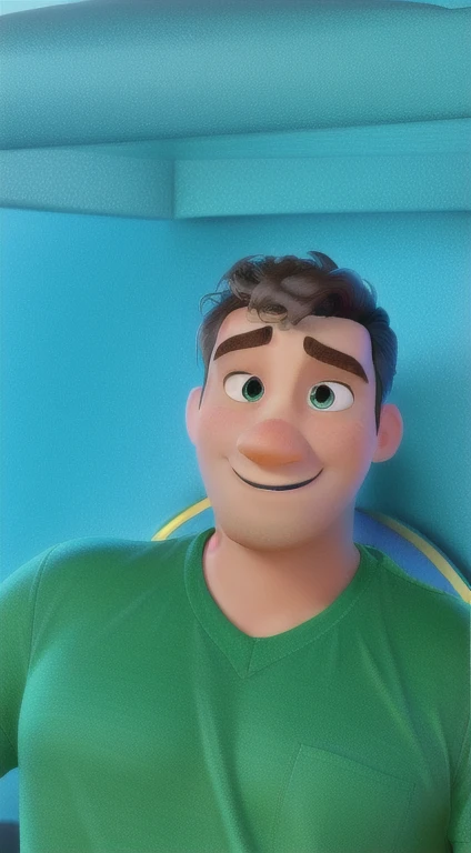 a man disney pixar style, high quality, best quality