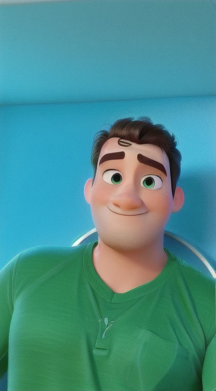 a man disney pixar style, high quality, best quality