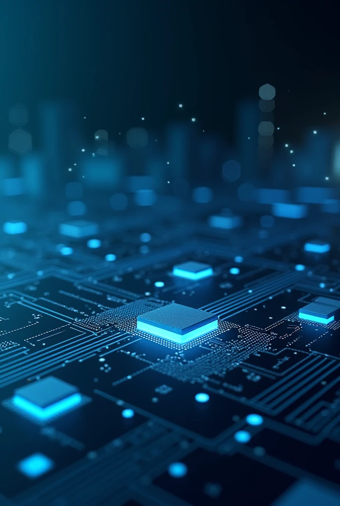 Create a professional technology niche background image for your job profile