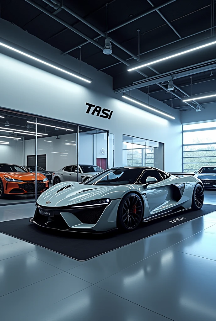 'TaSi Auto Wheels' the car showroom