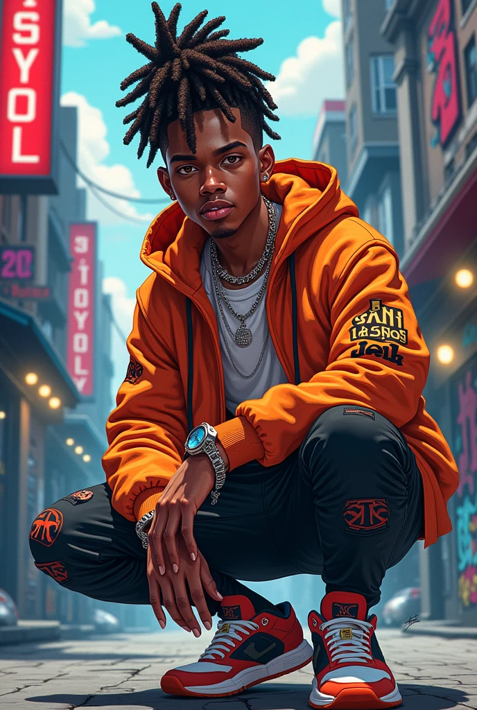 Create an image for my hip hop fashion page