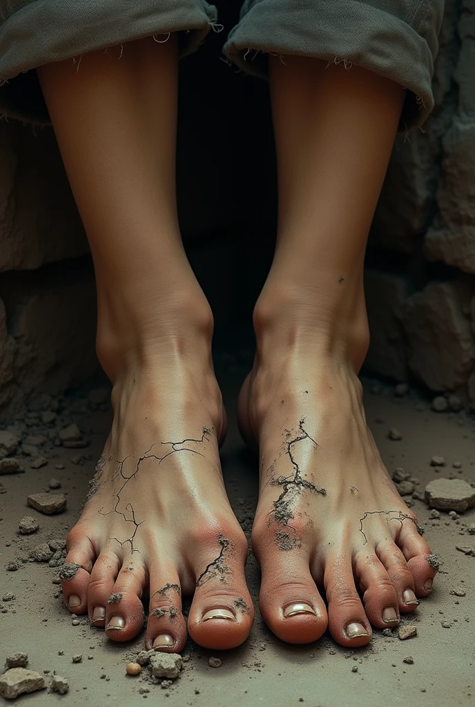  dirty woman feet