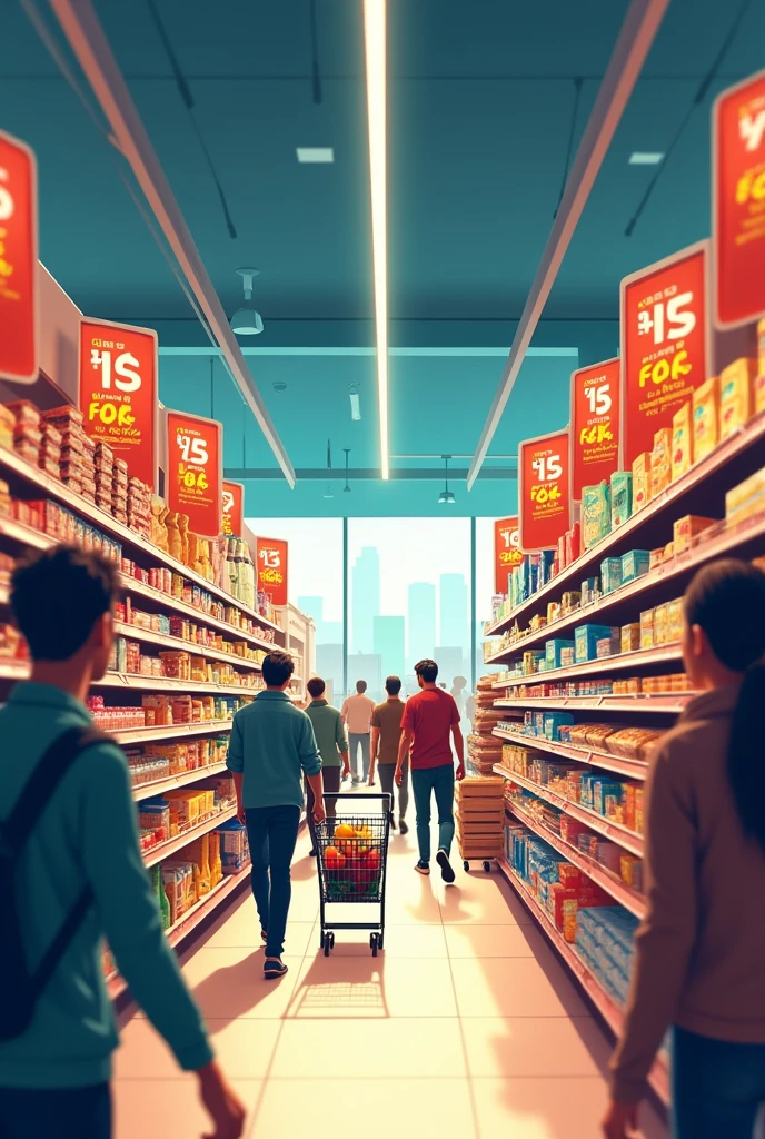 supermarket of offers