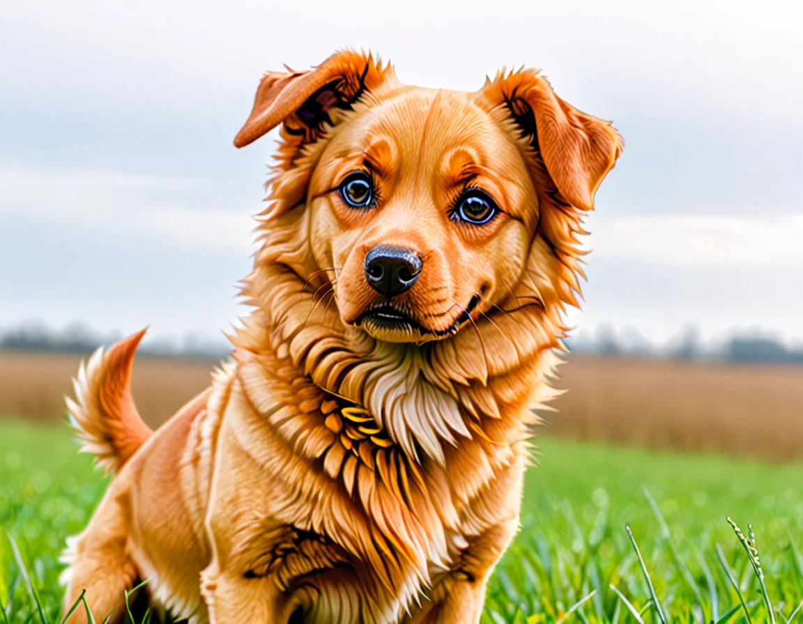 A dog