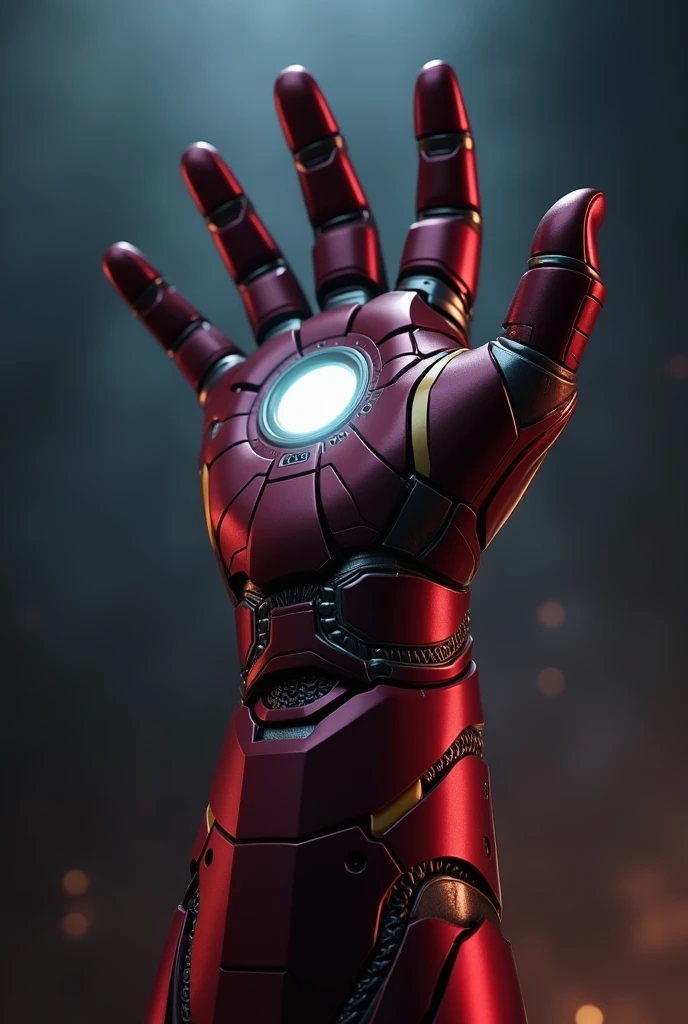 Iron Man&#39;s hand raising the thumb like this 👍