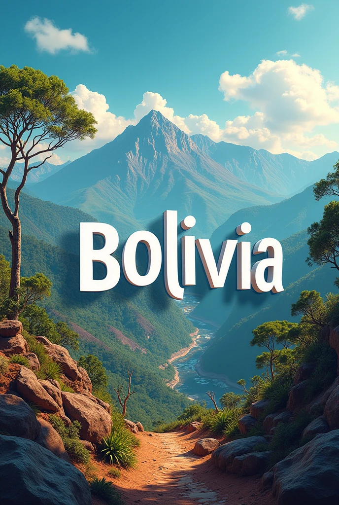 Bolivia and at the bottom it says Bolivia 