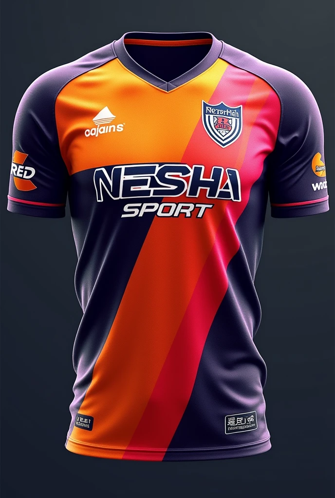 a brand called nesha sport, for team shirt