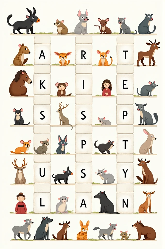 I need to do a crossword puzzle.
I'll send you the list of words so you can help me make the image and copy it..
Horizontal:
1.Mice.
2.foot.
3.Children.
4.Tooth.
5.Men.
6.woman.
7.Geese.
8.cactus.
9.Oxen.
10.Leaf.
Verticals:
1.fish.
2.person.
3.deer.
4. Mouse.
5. Sheep.
6.crisis.
7. analyses.
8. Louse.
9. Wolves.
10. knife.