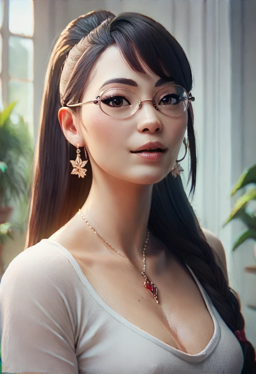 (masterpiece) (best quality) (detailed face) (8k) (sharp focus), sexy, Asian, small