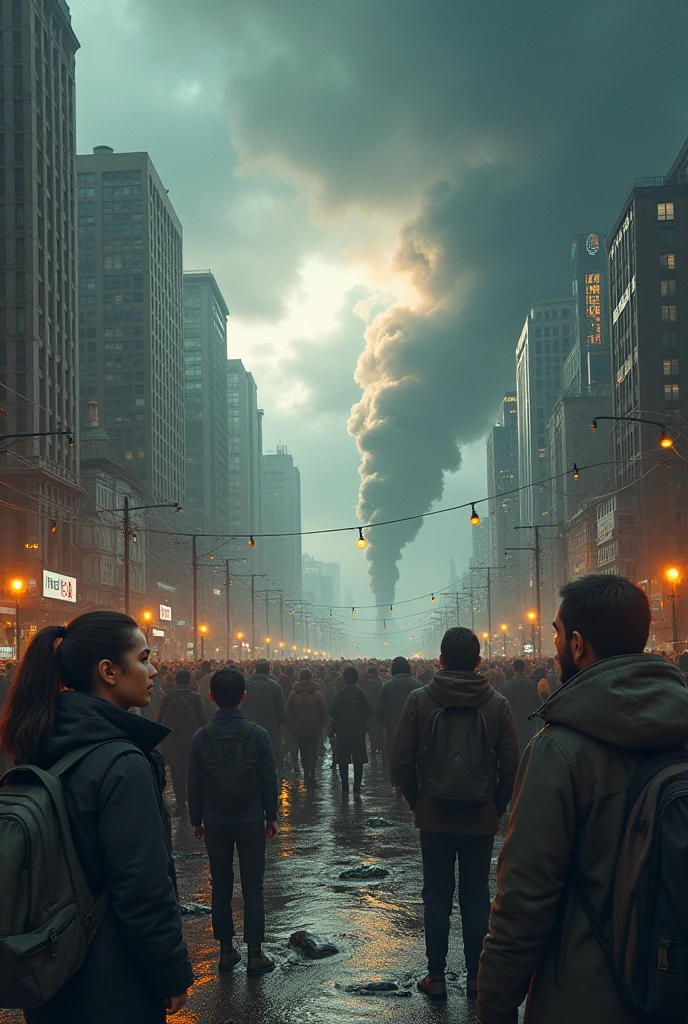 Make a global warming issue in the modern day