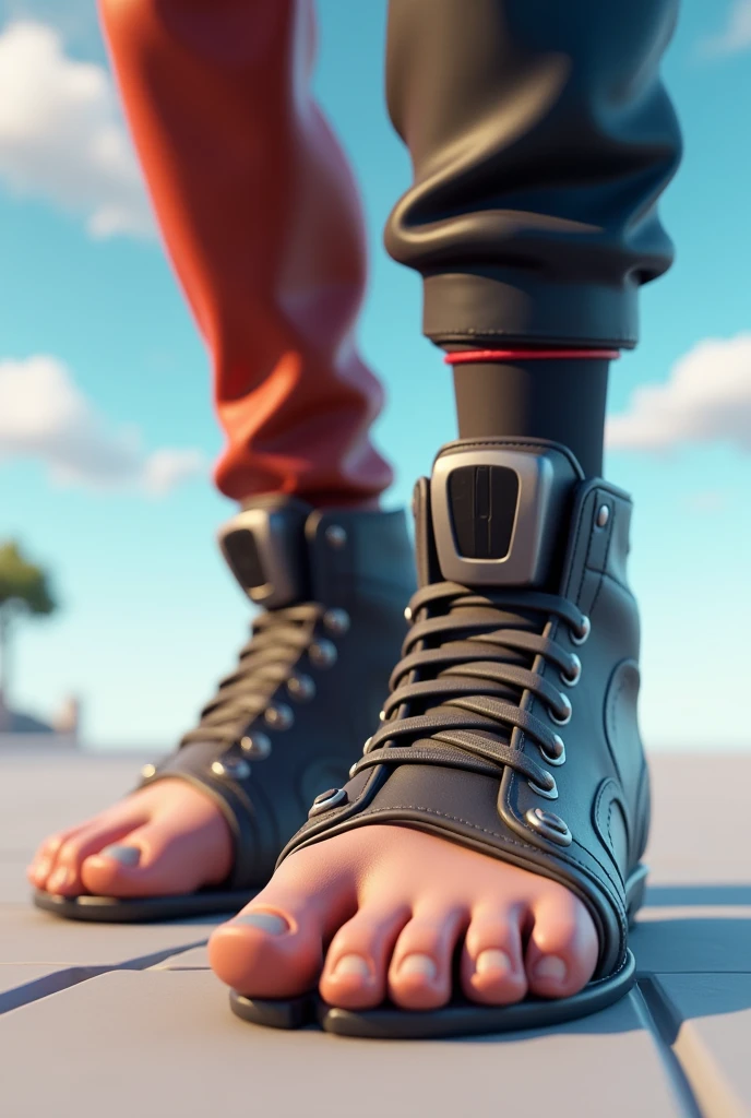 Fortnite skins feet soles 
