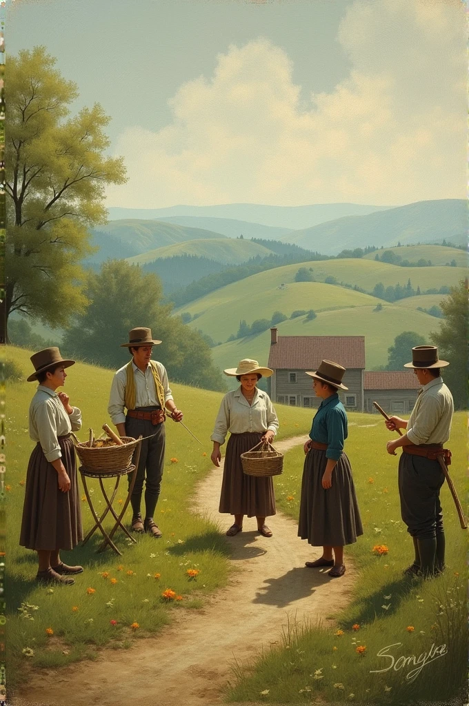Create an 1890s image where marketing is not so relevant 