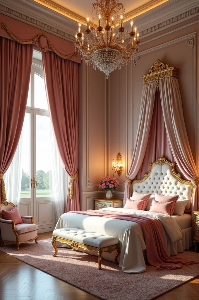 Princess-like room with a little Cristiano Ronaldo space 