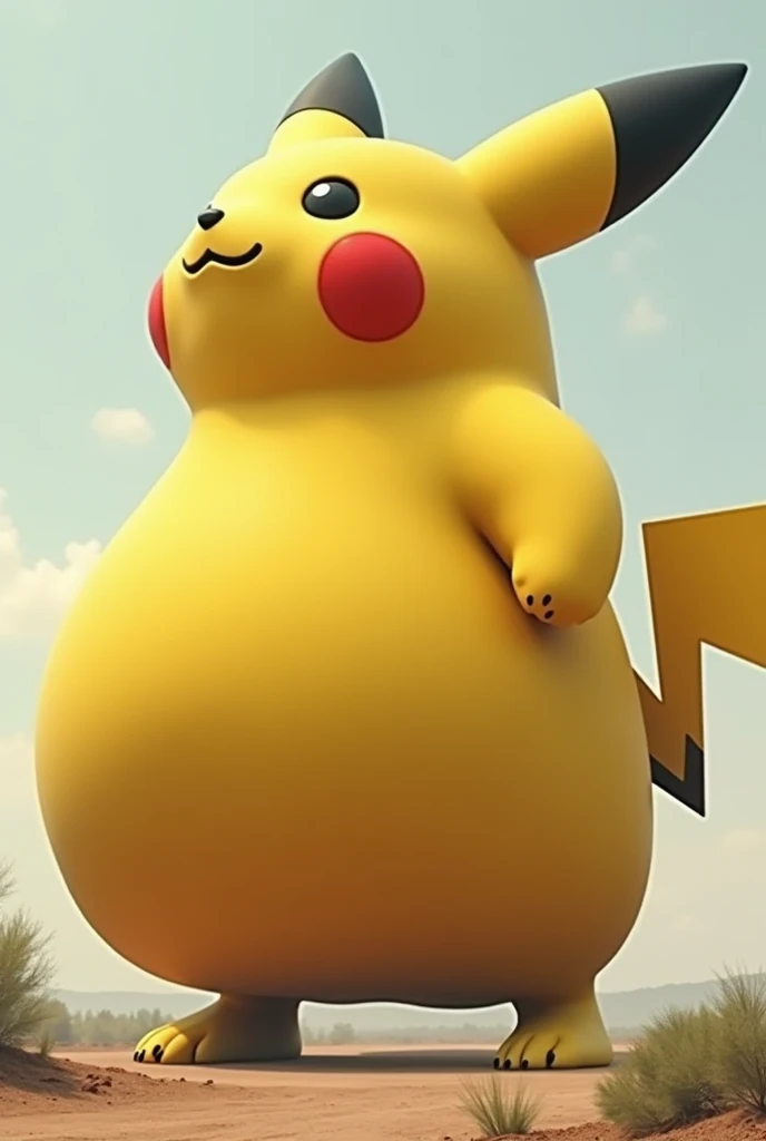 Pikachu giantness hyper butt 