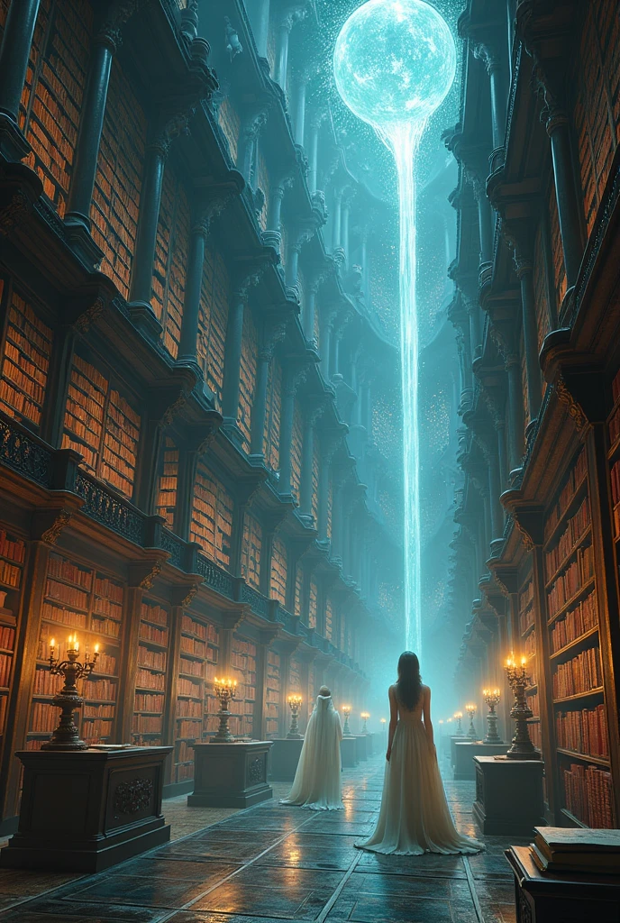 A library full of magic and dreams
