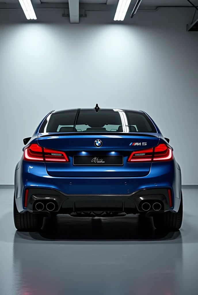 Bmw M5 CS F90, CLOSEUP, rear, studio