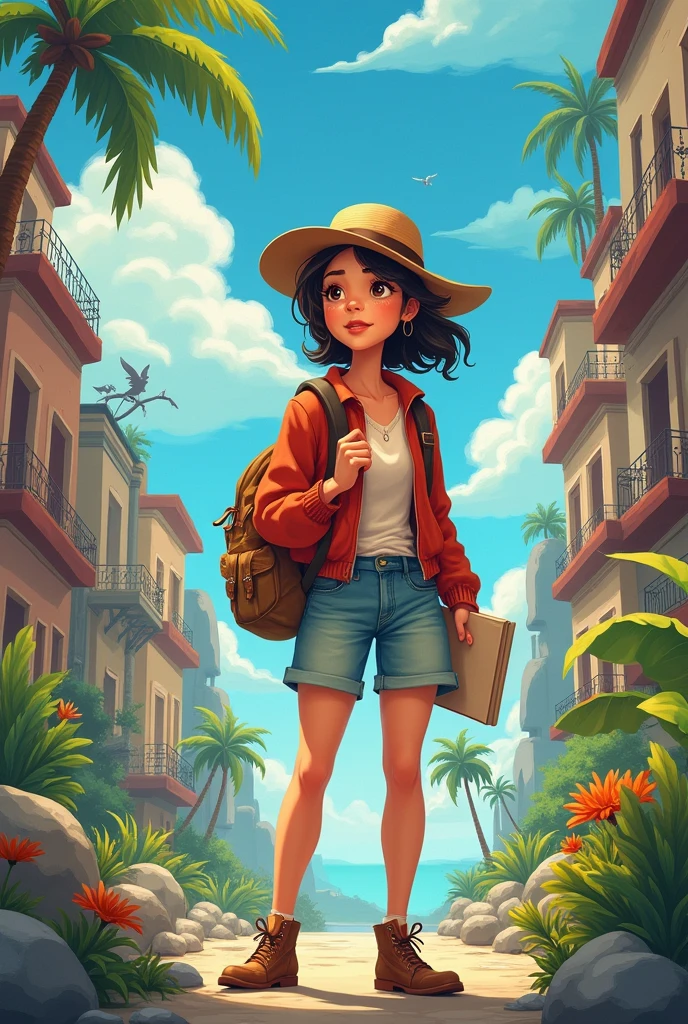This young woman decides to travel the world in search of inspiration to draw 