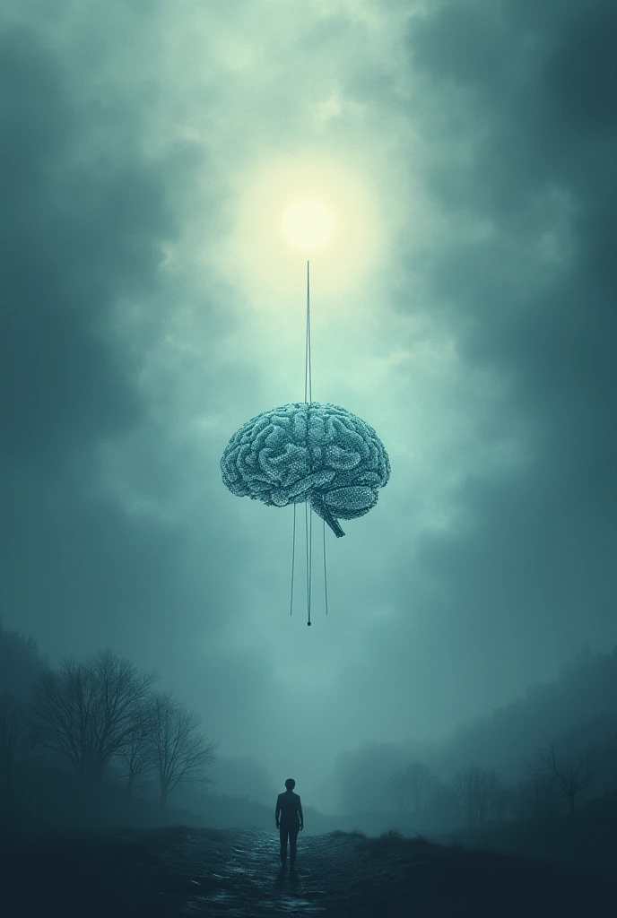 Creative cover for a project on sleep learning techniques, psychology etc. That does not include people