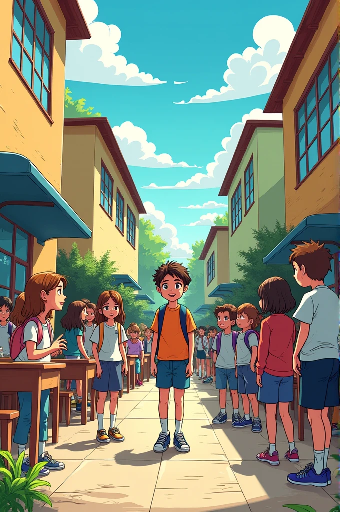 A comic about my school life