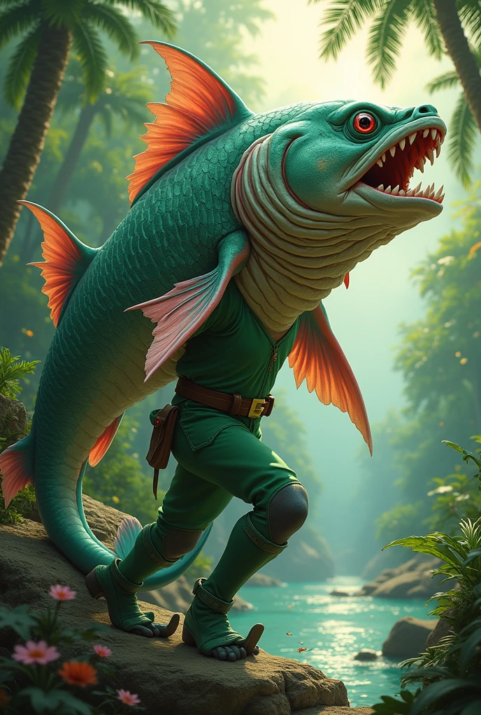 Make Peter Pan half piranha 