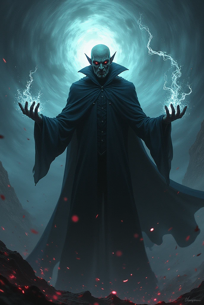 Villain with dark matter