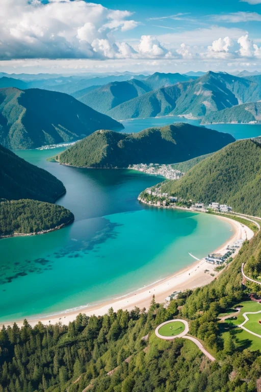 Spectacular views captured by drone
