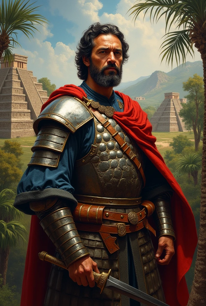 Hernan Cortes in 1519