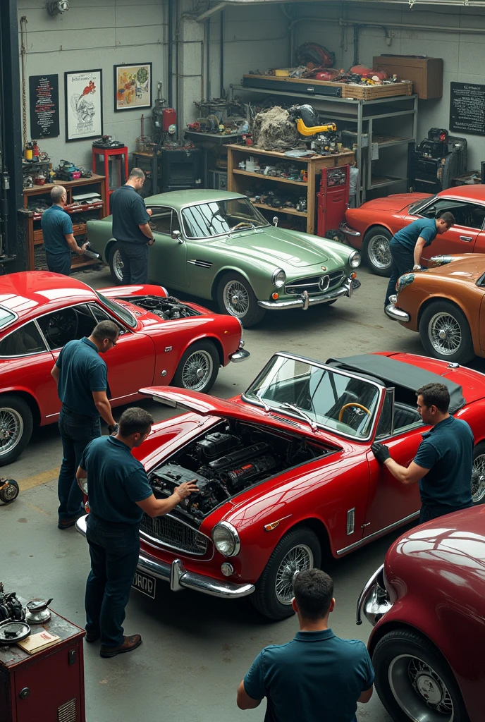 repair of author vehicles
