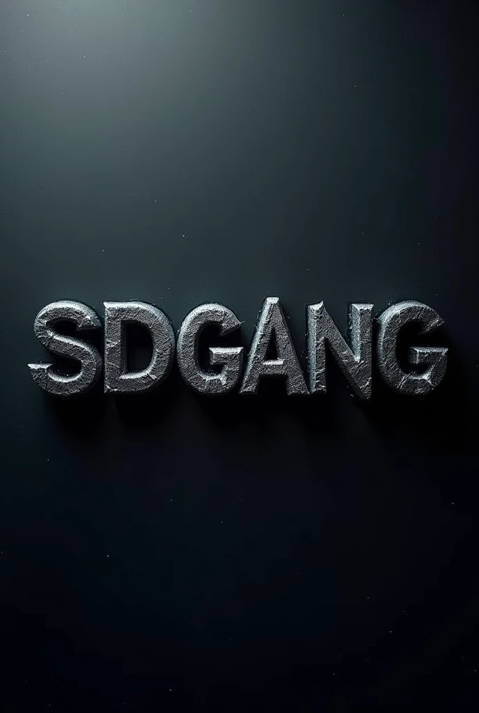 makes a cover with the phrase SDGang and that the letters have snagre and a dark background for computer wallpaper