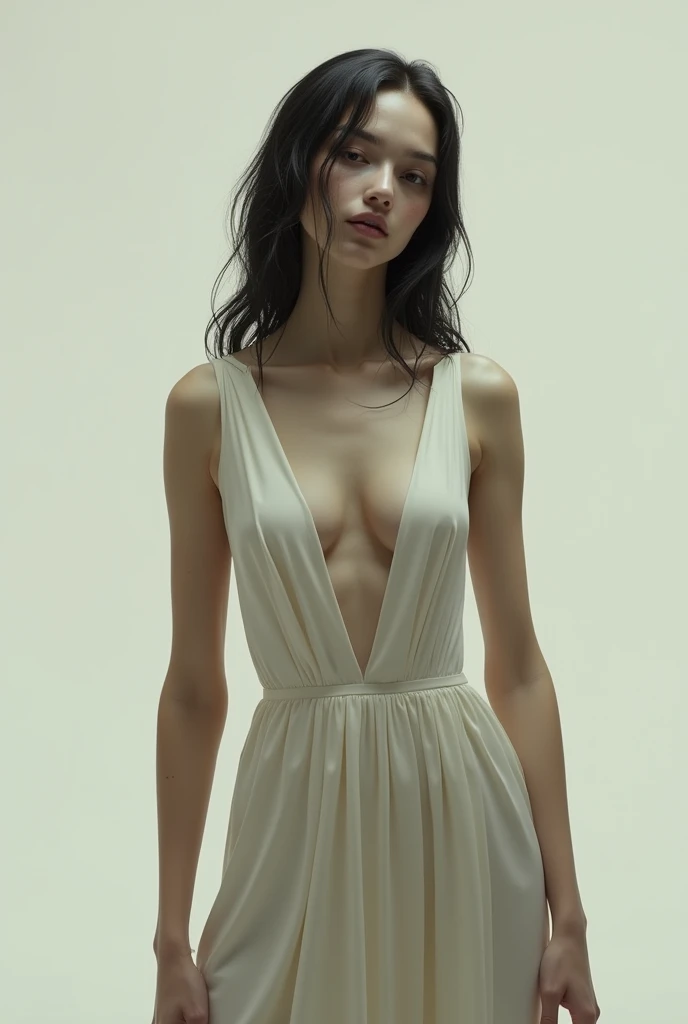Beautiful girl 18 years old, Natalie Portman, The Snow Queen, stands with legs apart. (completely naked: 1,1), (camel toe: 1,1), hourglass figure, Wasp waist, shaved chubby pubis, NSFW, view from bottom, (frontal view: 1,1), photo RAW, topquality, (tmasterpiece: 1.3), high detail Color RAW Photo, professional photo of a, extremely detailed CG 8k wallpaper block, realisti, realisti, photo RAW, tmasterpiece, beste-Qualit, hight resolution, well lit