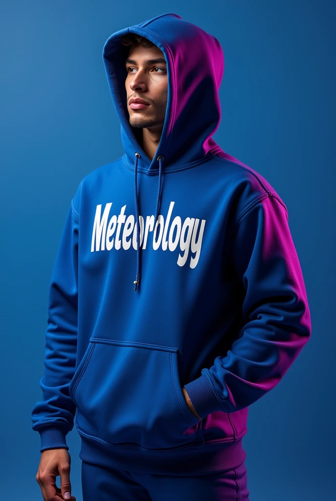 UNESP College Meteorology Sweatshirt, with the color blue or purple