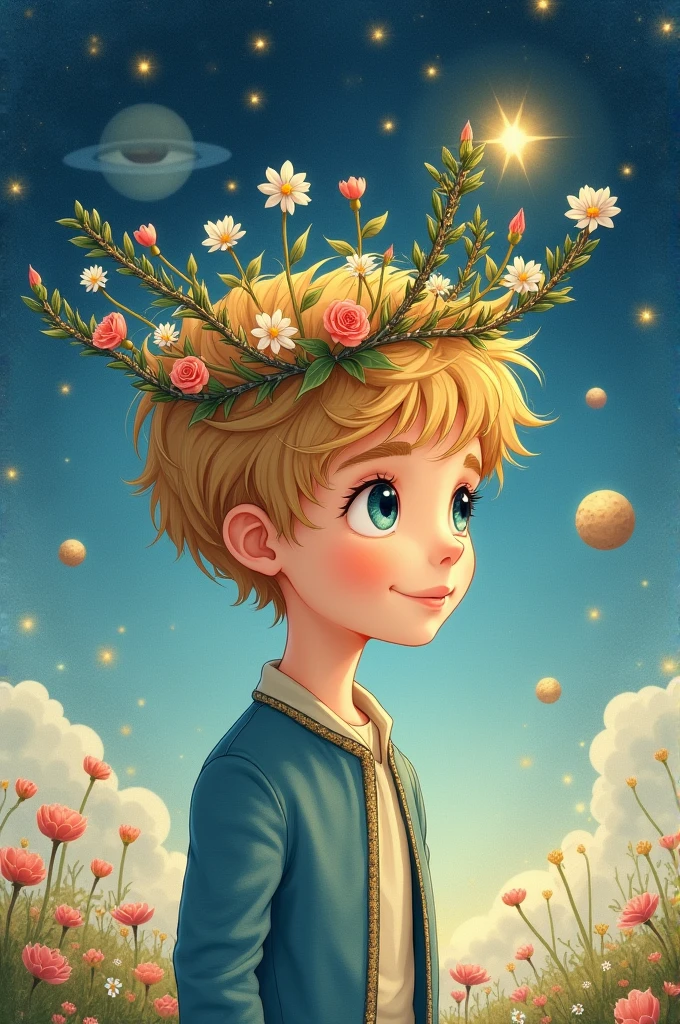 The crown of the protagonist of the book The Little Prince