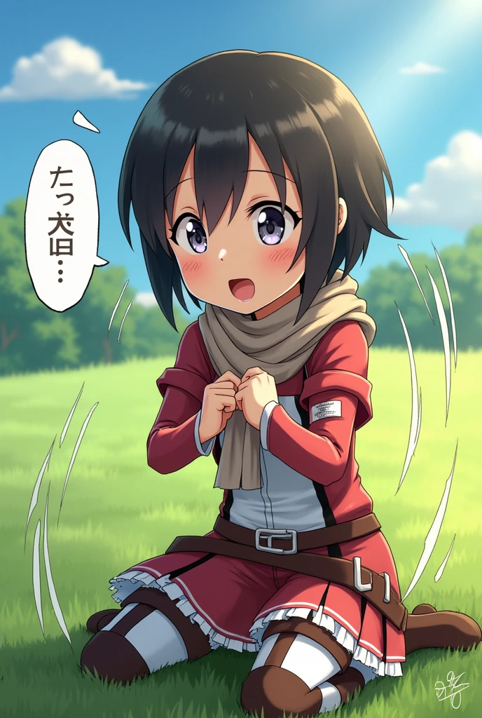 Mikasa fart

