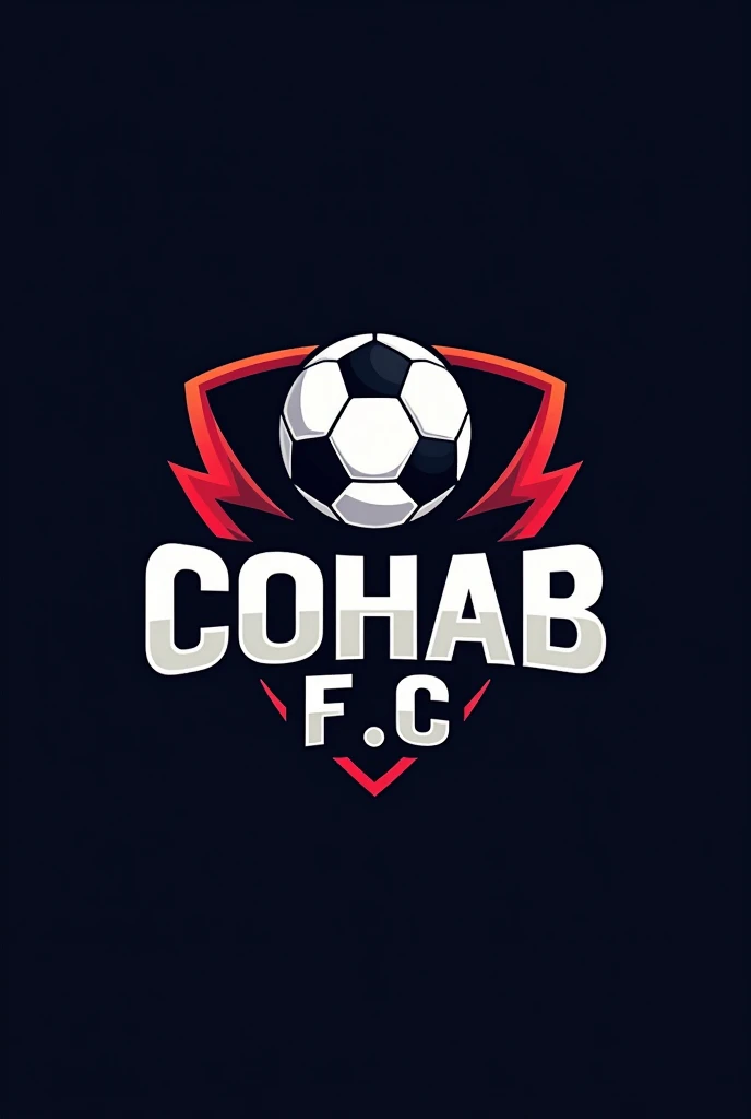Logo para um time de futebol cOHAB F.c