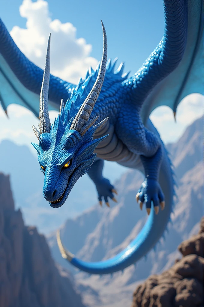 Blue-eyed dragon 