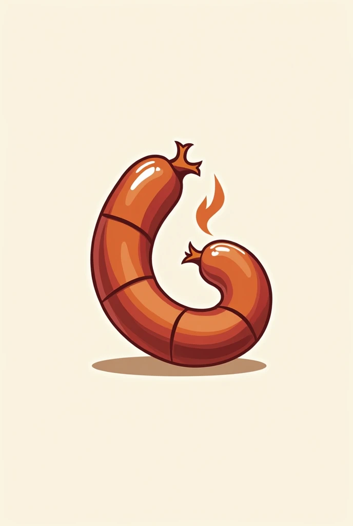 A sausage logo called " Sandoval sausage "
in Spanish 