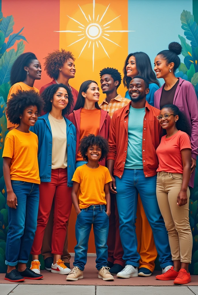 Mural representing equity