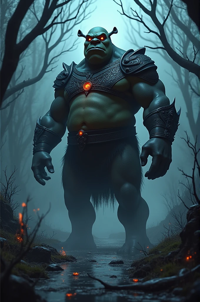 Shrek diamante negro