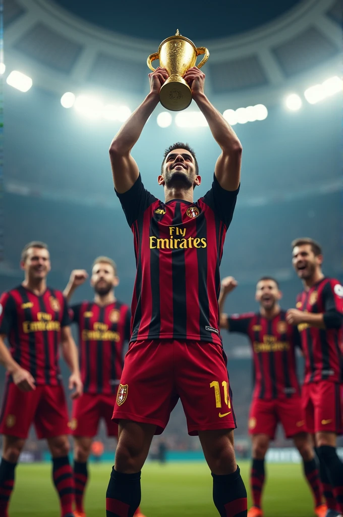 Joseph won a champions with ac milan