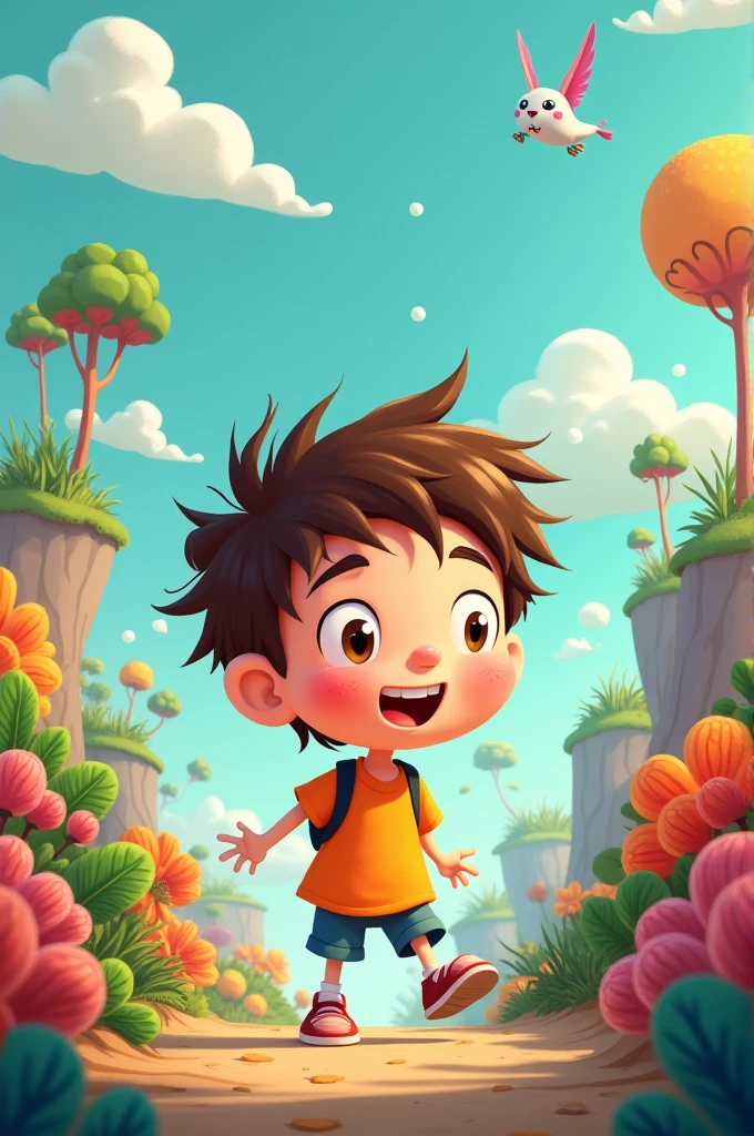 Create a cartoon called John