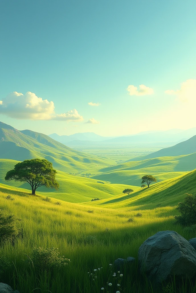 create an image of the pampa biome to be the cover