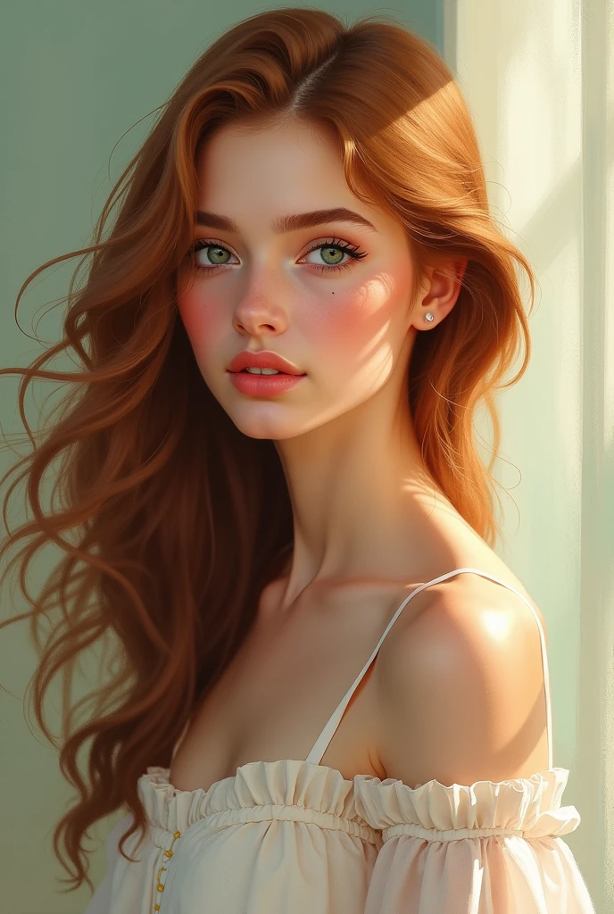 A woman