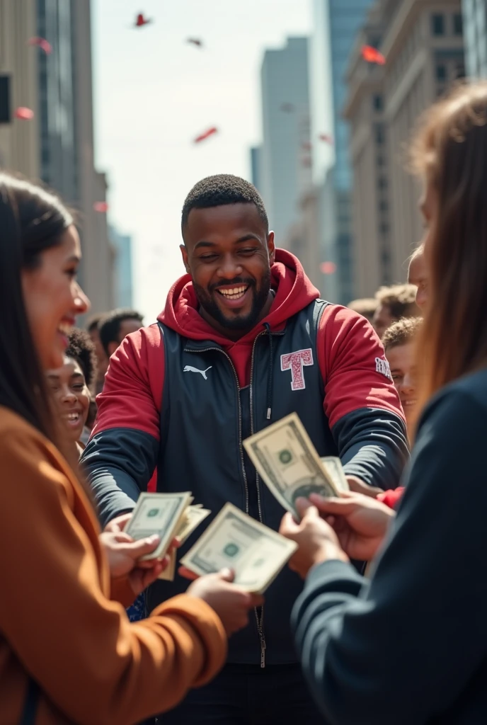 Mr.beast giving away money